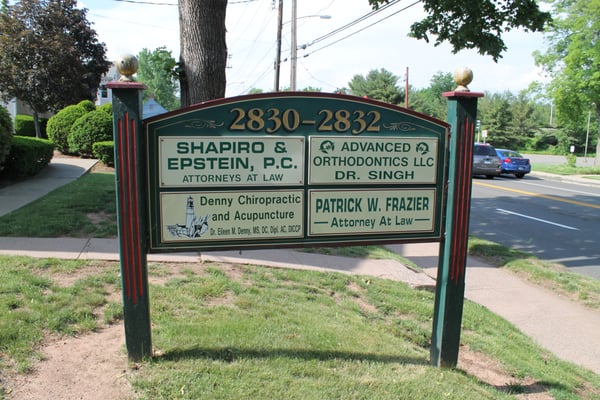 Whitney Avenue-Sign Board