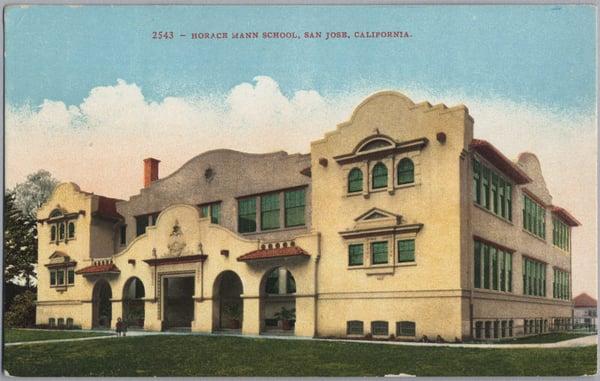 Horace Mann School in 1907!  The was the replacement after the 1906 Earthquake damaged the original.