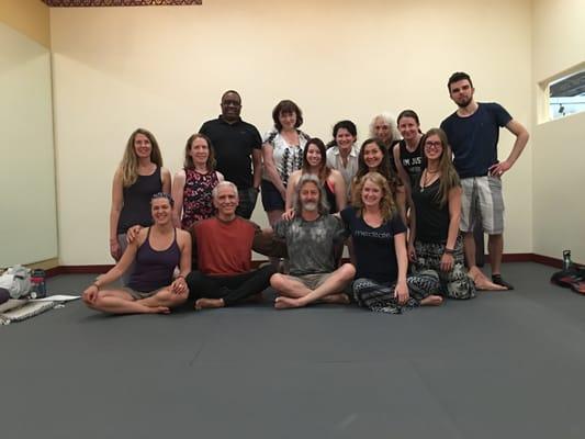 Beautiful Yogis at Anchorage Yoga Studio