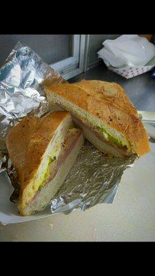 Cuban Sandwich, featuring 12 hour marinated pork. One of Ernest Hemingway's favorite.