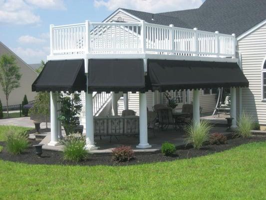 Beautiful deck/patio that Ayars did.