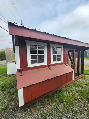 7x12 Quaker Combo Coop