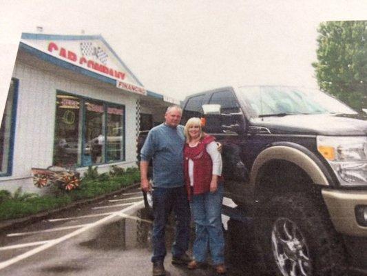 Our beautiful truck that we bought from Summers. Kieth is the best! Always goes up and beyond.