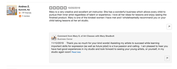 Review of art classes for kids!