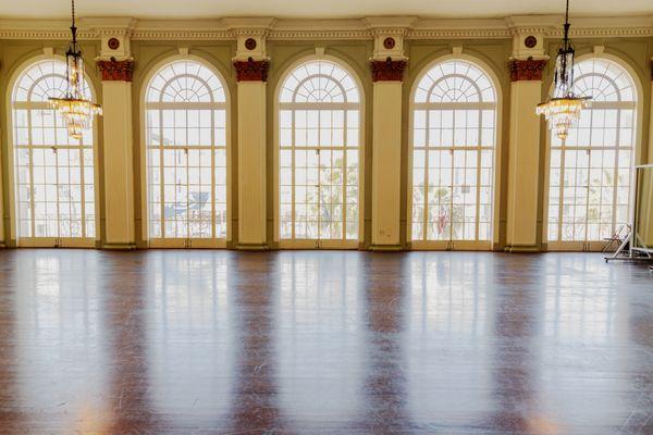 Yes! You we do offer our group fitness classes in a ballroom.