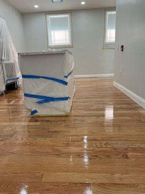 Hardwood floors