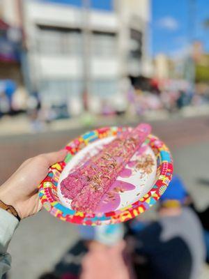 Dragon fruit churro