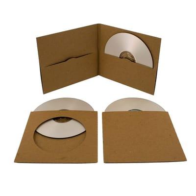 Recycled Cardboard CD Sleeves and Cases