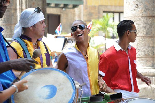 Street musicians