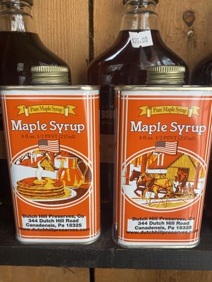 Maple Syrup in nostalgic tins