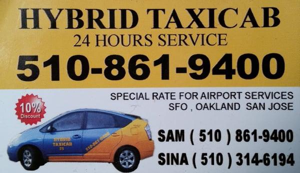 Hybrid Taxi Cab