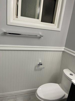 Bathroom remodeled