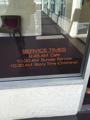 Service times