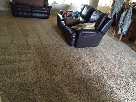 This carpet looks brand new thanks to A-Team!