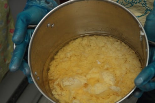 The beginning of a batch of Cedarwood and Lime (Photo: Brooklyn Spaces)