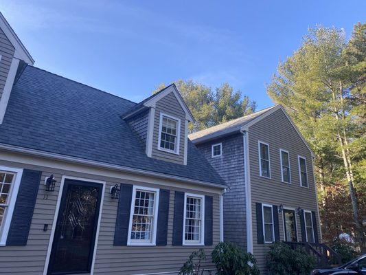 New roof main house