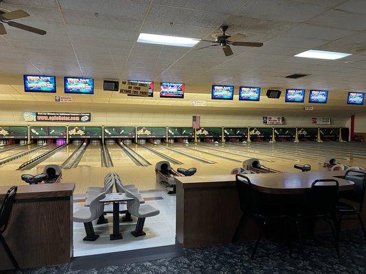 Bowling area