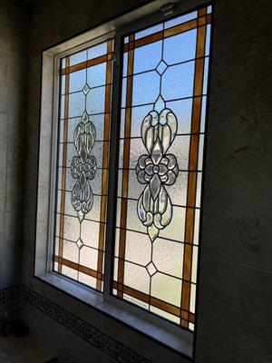 Mountain Rose Stained Glass