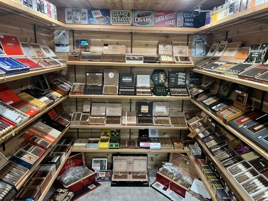 Walking in-humidor