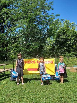 Summer '22 and Fishers of Kids at East Fork Lake in Clermont County Ohio.