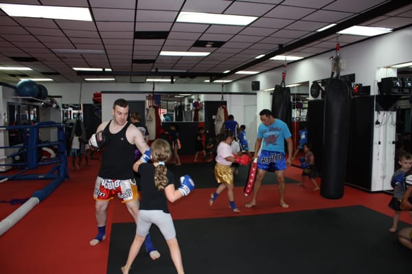 Kids Muay Thai class!