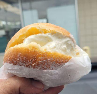 Cream cheese donut....a little piece of heaven