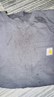 Stained my husbands shirt