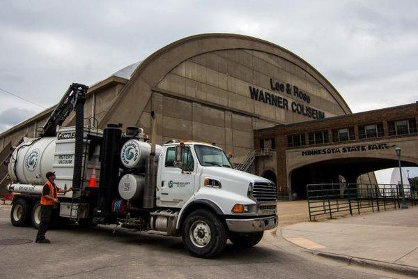 Vac Trucks!  Need an Industrial Size Wet/Dry Vacuum Truck??  Call us!  (651) 436-3370