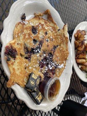 Off the chain blueberry pancake