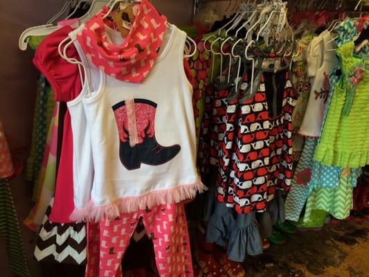 Kids clothes at Hugs and Kisses!