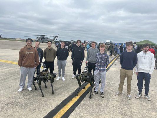 Future Airman and security forces Drone Dogs!