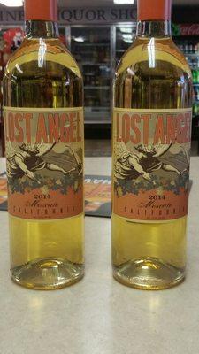 Lost Angel Moscato is not your normal sweet wine, it's more of a dry moscato.