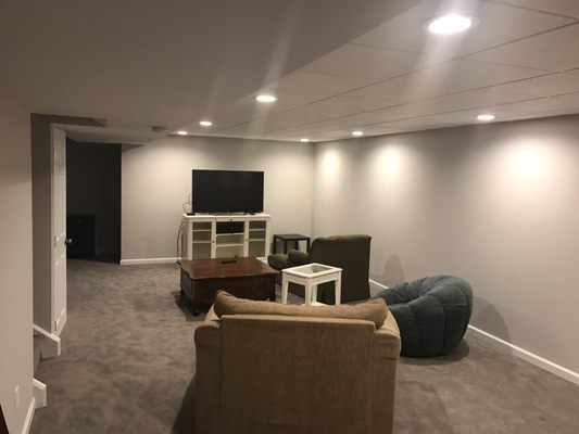 Basement Renovation, Belle Mead NJ