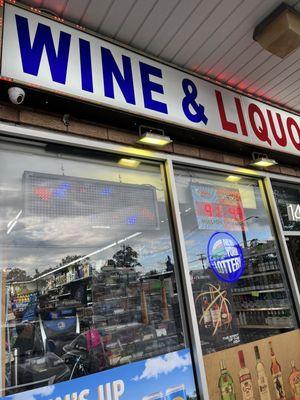 The owner of this liquor store is racist !