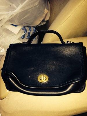 Real Coach handbag $7!!