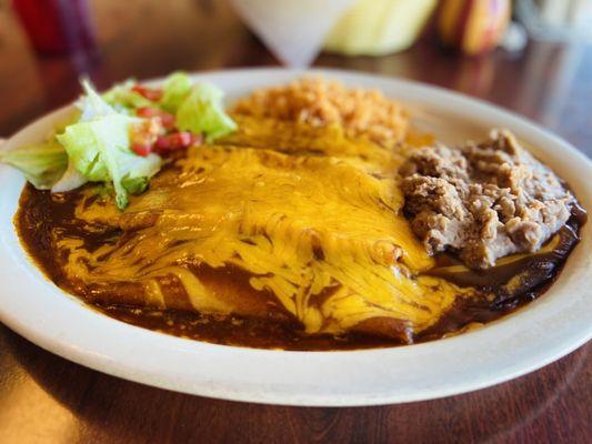 Cheese Enchiladas Dinner