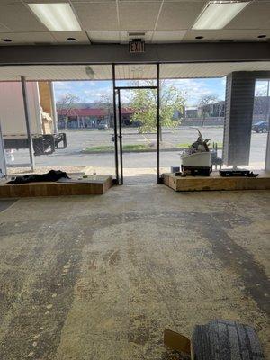 Commercial retail space - after