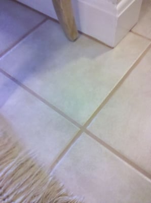 New grout after removing nail polish