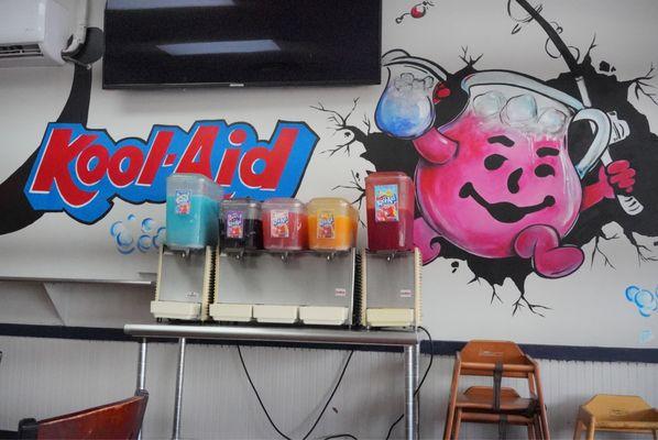 Kool-Aid station.