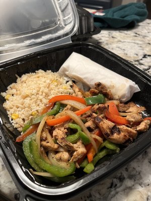 Chicken Fajitas are very flavorful! The seasoning is exactly what you're expecting! We will definitely be ordering this again!