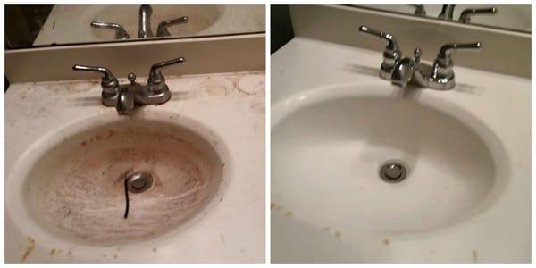 Before-and-After: Sink