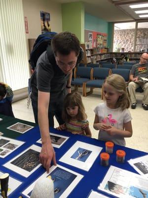 Hawks Honkers and Hoots, one of the excellent free children's programs at the El Cerrito Library