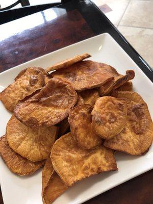 porción de camote (fried sweet potatp - breakfast menu)