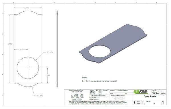 Jason emailed me a detailed shop drawing.