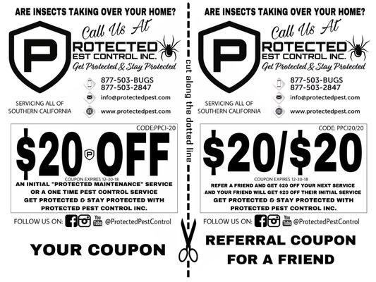 $20/$20 coupon