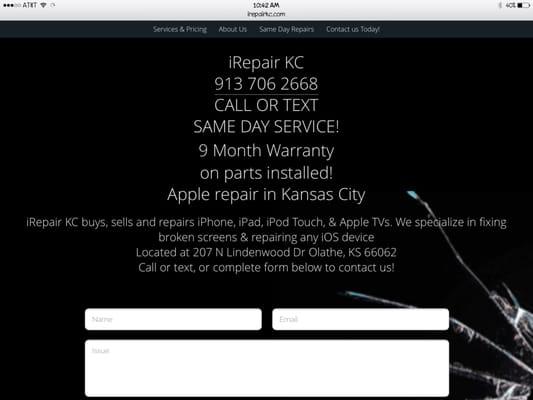 Apple Repair Specialists for iPhone, iPad and iPod!