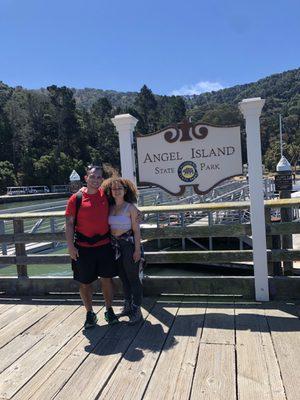 Angel Island off of f San Fransico