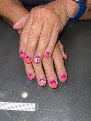 Nails with nail art