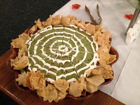 spider web 7 layer dip