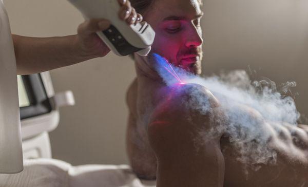 Spot cryotherapy (extreme cold) for what ails you.